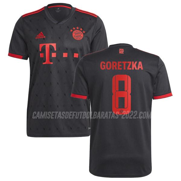 goretzka camiseta 3ª equipación bayern munich 2022-23