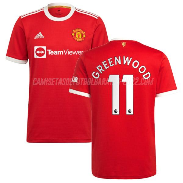 greenwood camiseta de la 1ª equipación manchester united 2021-22