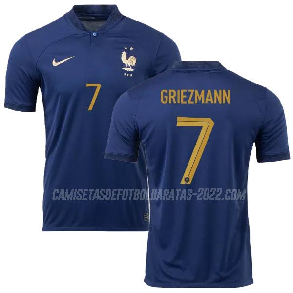 griezmann camiseta 1ª equipación francia 2022