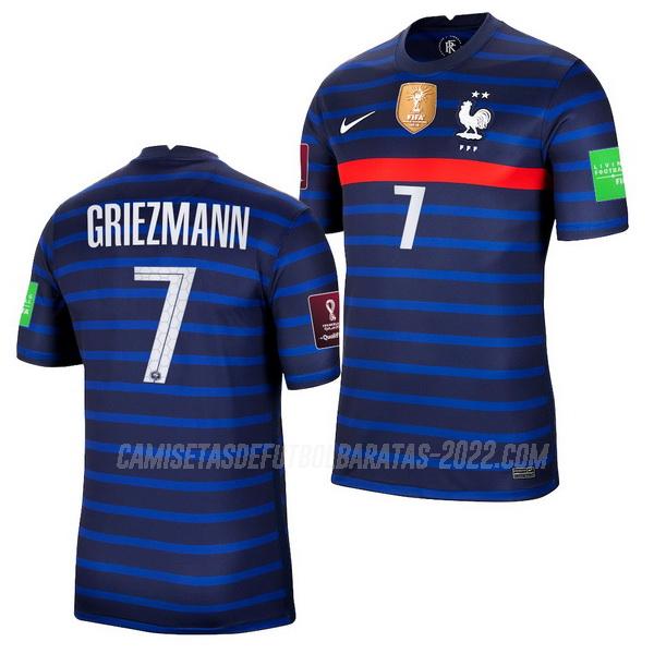 griezmann camiseta de la 1ª equipación francia 2021-22