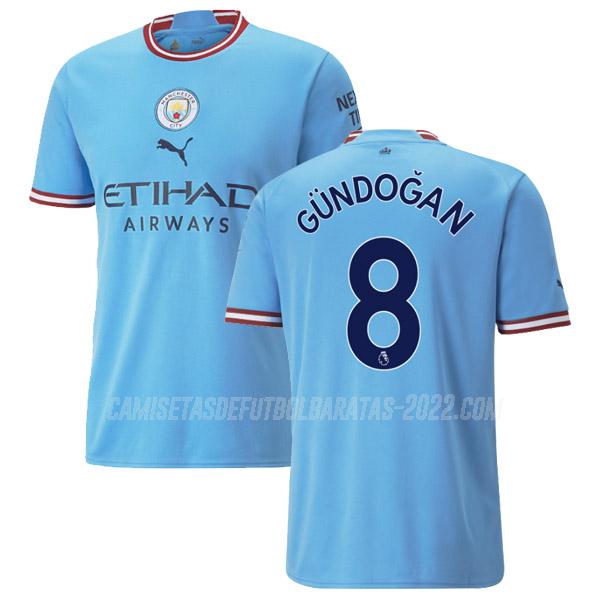 gundogan camiseta 1ª equipación manchester city 2022-23