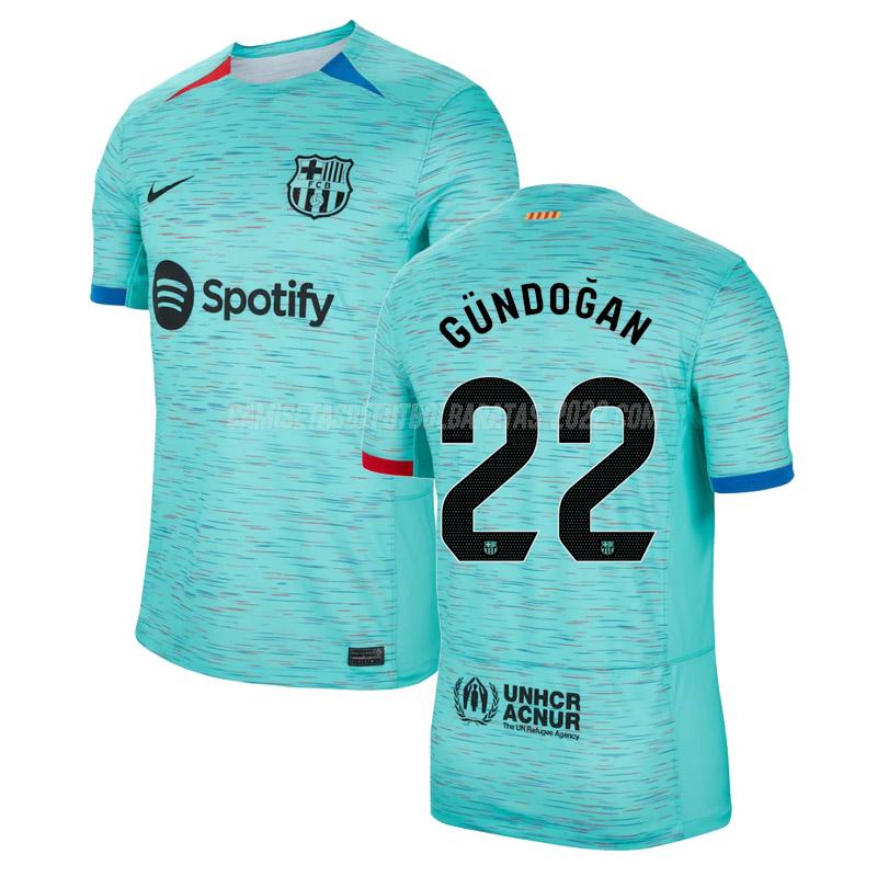 gundogan camiseta de la 3ª equipación barcelona 2023-24