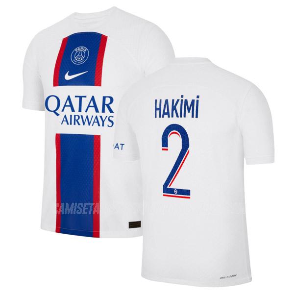hakimi camiseta 3ª equipación paris saint-germain 2022-23