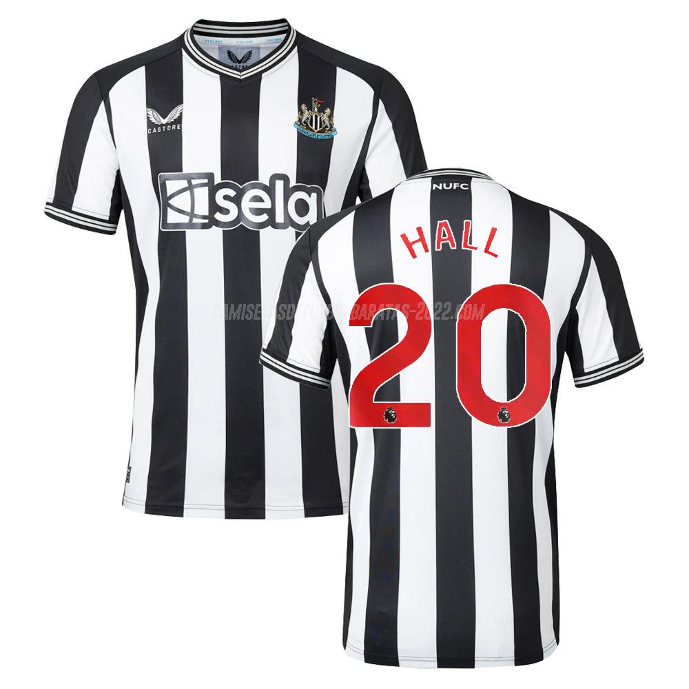 hall camiseta de la 1ª equipación newcastle united 2023-24