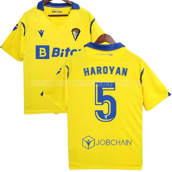 haroyan camiseta de la 1ª equipación cadiz 2021-22