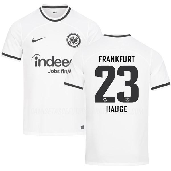 hauge camiseta 1ª equipación eintracht frankfurt 2022-23