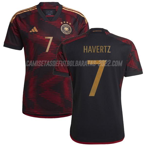 havertz camiseta 2ª equipación alemania copa mundial 2022