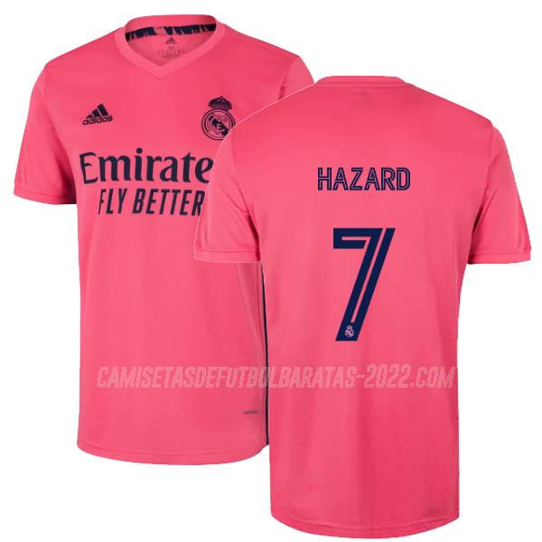hazard camiseta de la 2ª equipación real madrid 2020-21
