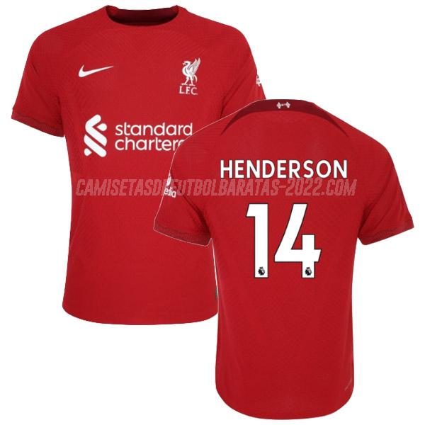 henderson camiseta de la 1ª equipación liverpool 2022-23