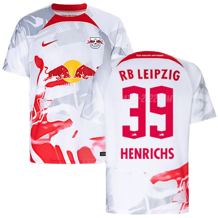 henrichs camiseta 1ª equipación rb leipzig 2022-23