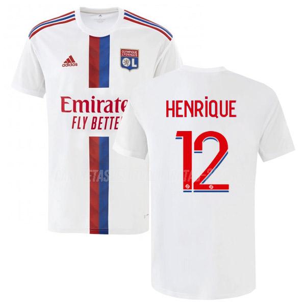 henrique camiseta 1ª equipación lyon 2022-23