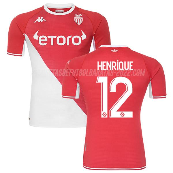 henrique camiseta de la 1ª equipación as monaco 2021-22
