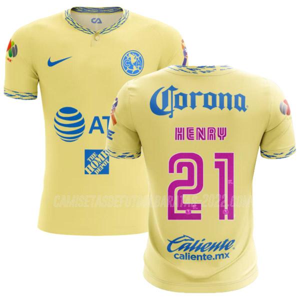 henry camiseta 1ª equipación club america 2022-23