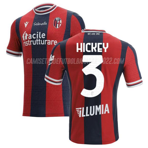 hickey camiseta de la 1ª equipación bologna 2021-22