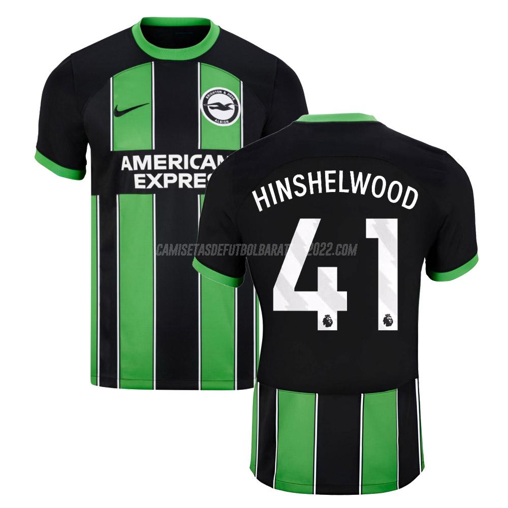 hinshelwood camiseta de la 2ª equipación brighton hove albion 2023-24
