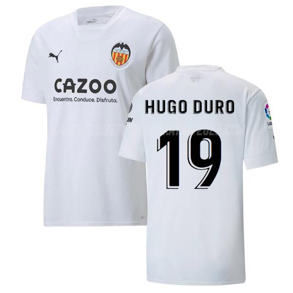 hugo duro camiseta 1ª equipación valencia 2022-23