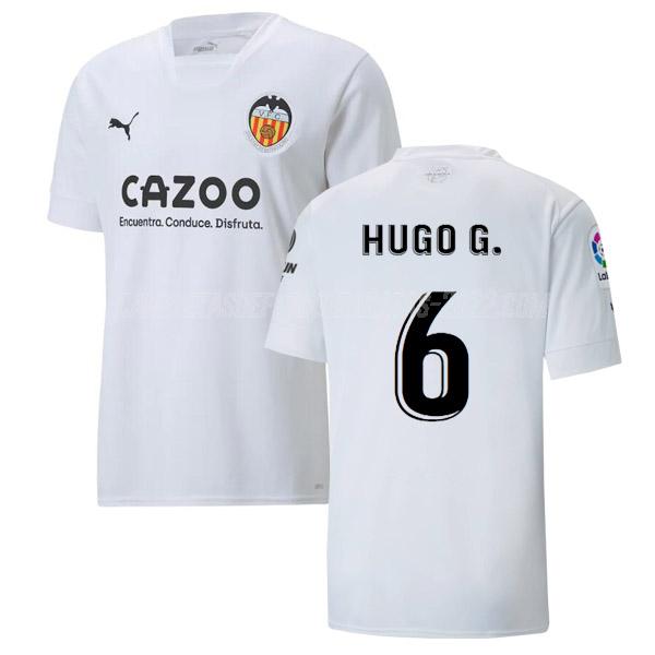 hugo g camiseta 1ª equipación valencia 2022-23