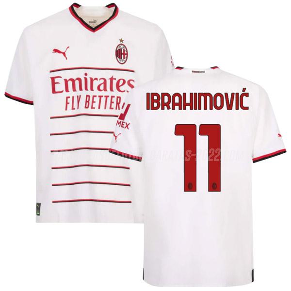 ibrahimovic camiseta 2ª equipación ac milan 2022-23