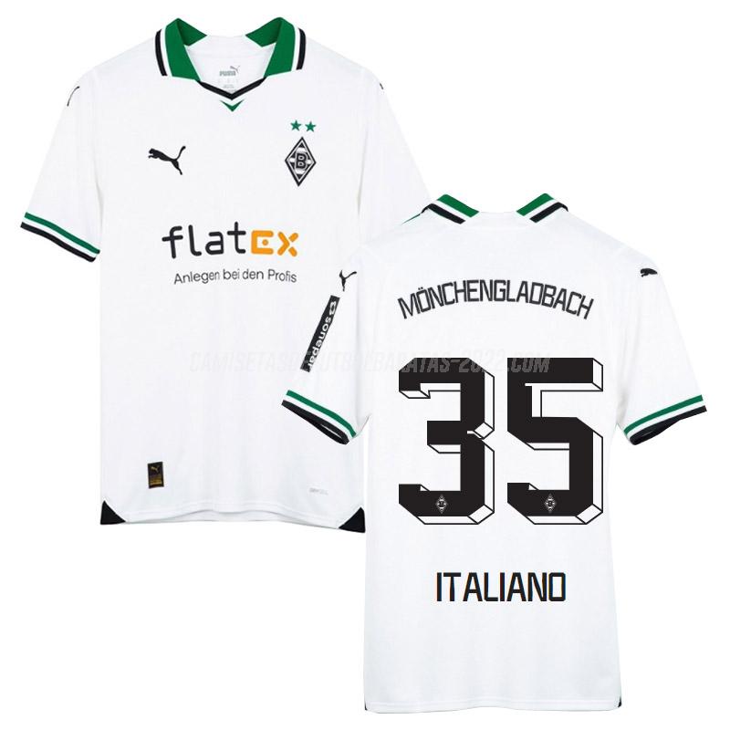 italiand camiseta de la 1ª equipación monchengladbach 2023-24