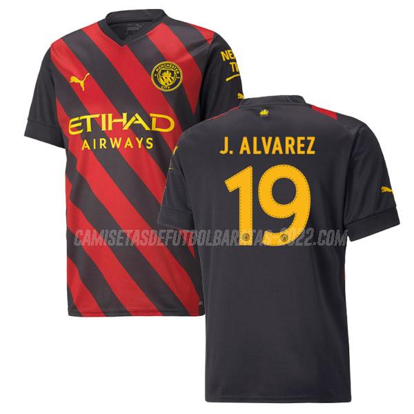 j. alvarez camiseta 2ª equipación manchester city 2022-23