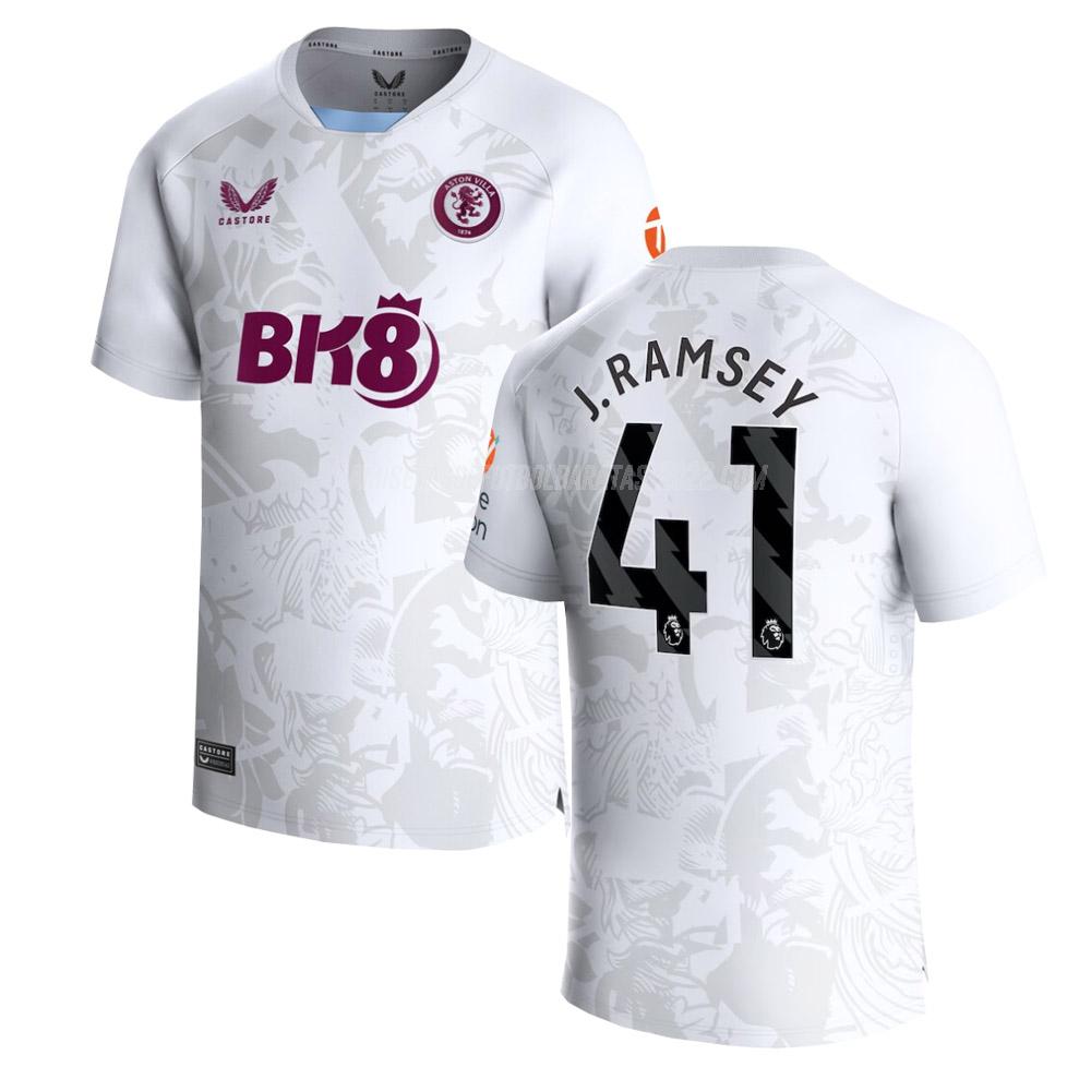 j. ramsey camiseta de la 2ª equipación aston villa 2023-24