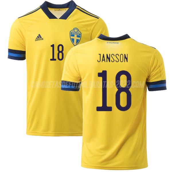 jansson camiseta de la 1ª equipación suecia 2020-2021