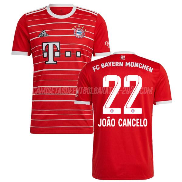 joao cancelo camiseta de la 1ª equipación bayern munich 2022-23