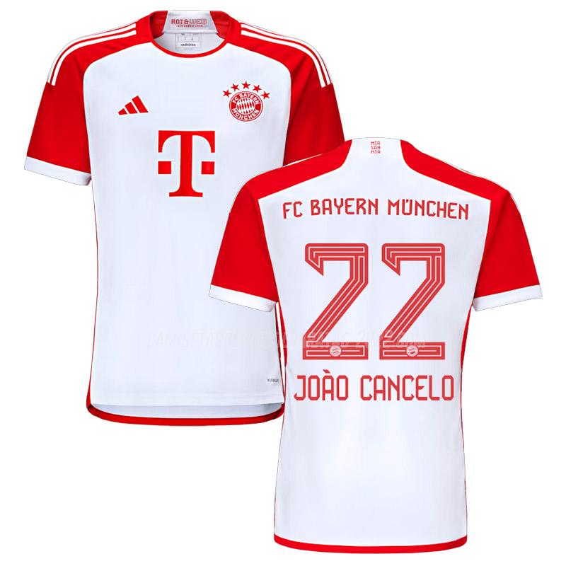 joao cancelo camiseta de la 1ª equipación bayern munich 2023-24