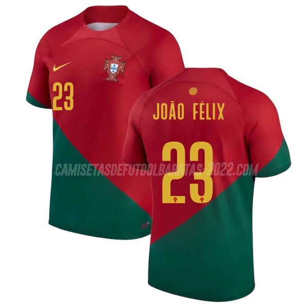 joao felix camiseta 1ª equipación portugal copa mundial 2022