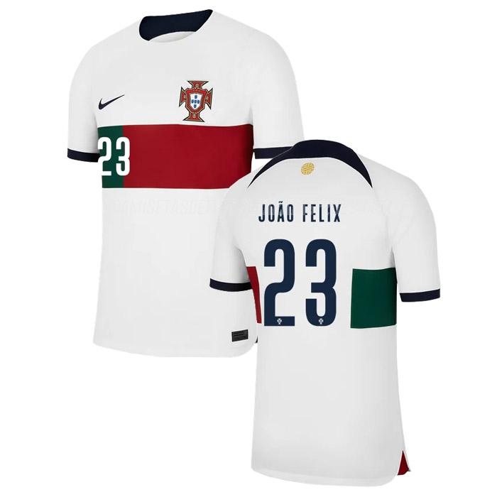 joao felix camiseta 2ª equipación portugal copa mundial 2022