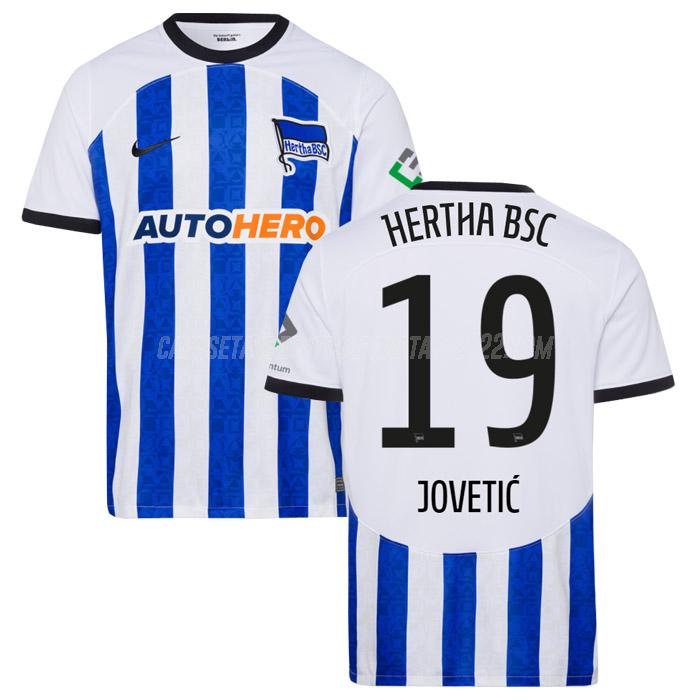 jovetic camiseta 1ª equipación hertha berlin 2022-23