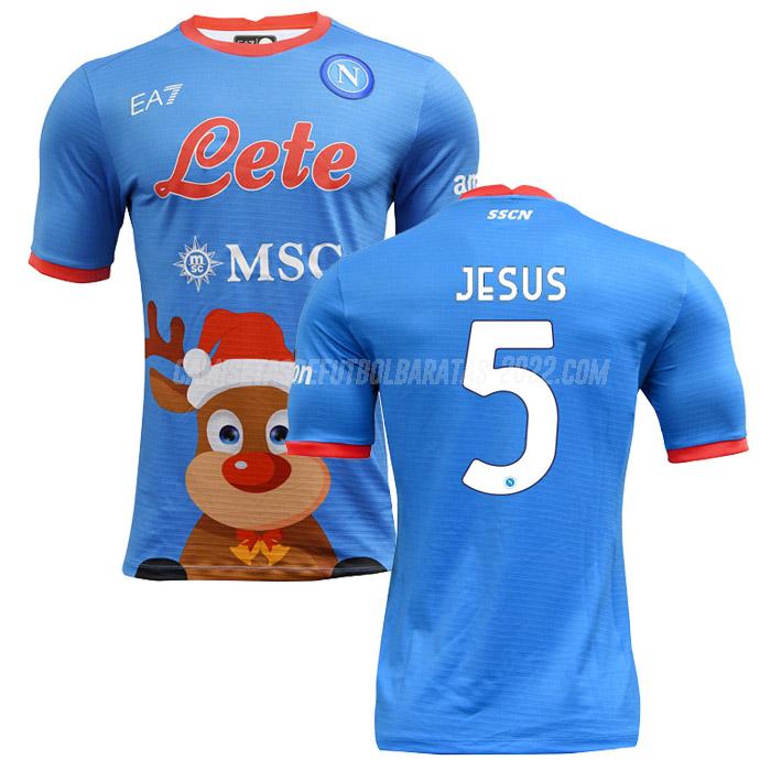 juan jesus camiseta napoli christmas 2022