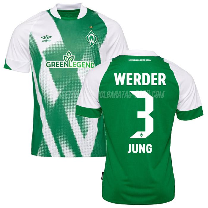 jung camiseta 1ª equipación werder bremen 2022-23