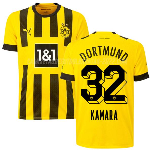 kamara camiseta 1ª equipación borussia dortmund 2022-23