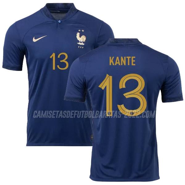 kante camiseta 1ª equipación francia 2022