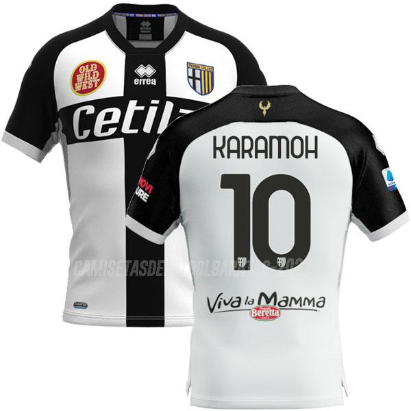 karamoh camiseta de la 1ª equipación parma calcio 2020-21
