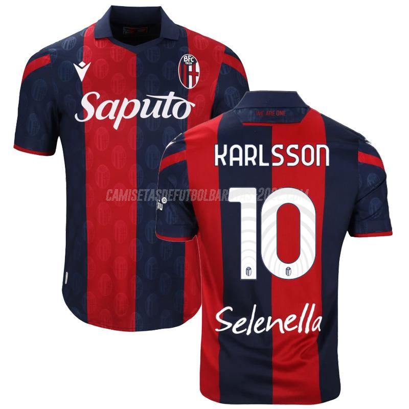 karlsson camiseta de la 1ª equipación bologna 2023-24