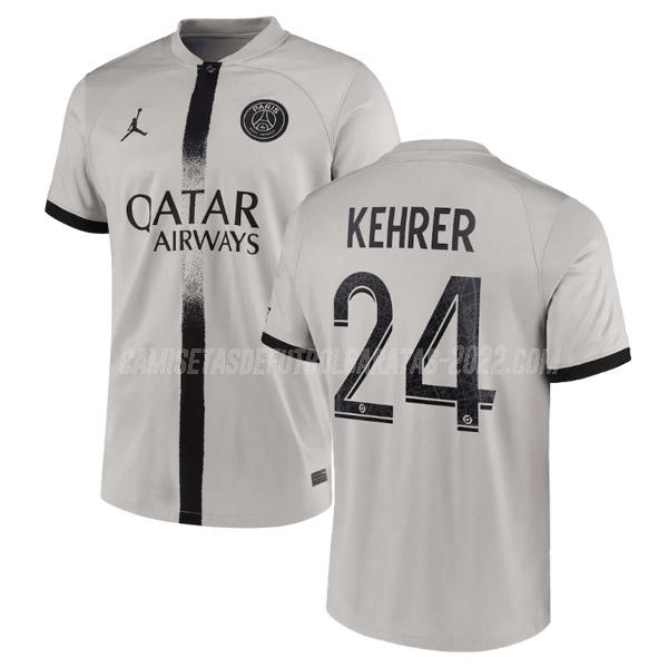 kehrer camiseta 2ª equipación paris saint-germain 2022-23
