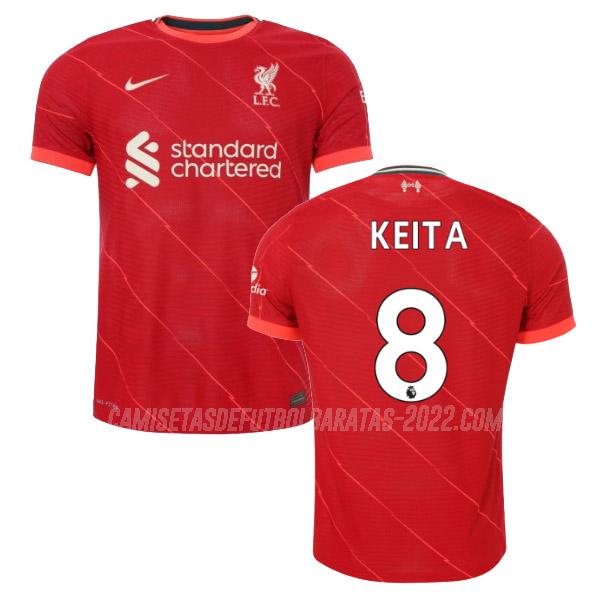 keita camiseta de la 1ª equipación liverpool 2021-22