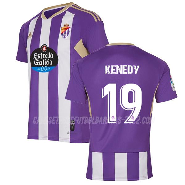 kenedy camiseta 1ª equipación real valladolid 2022-23