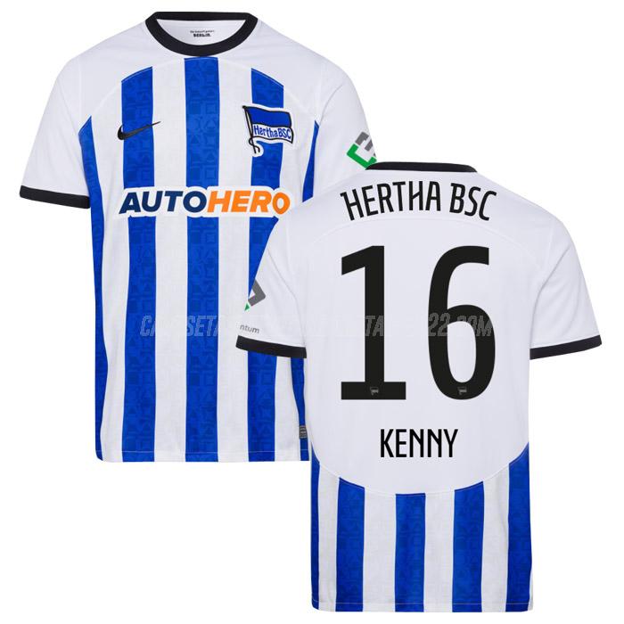 kenny camiseta 1ª equipación hertha berlin 2022-23