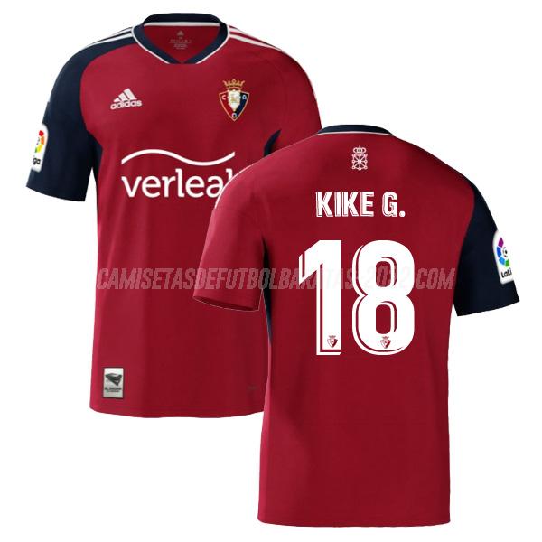 kike garcía camiseta 1ª equipación osasuna 2022-23