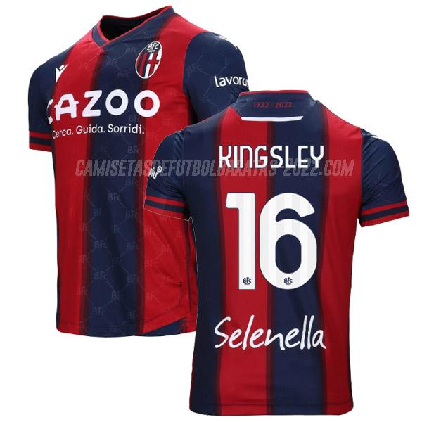 kingsley camiseta 1ª equipación bologna 2022-23