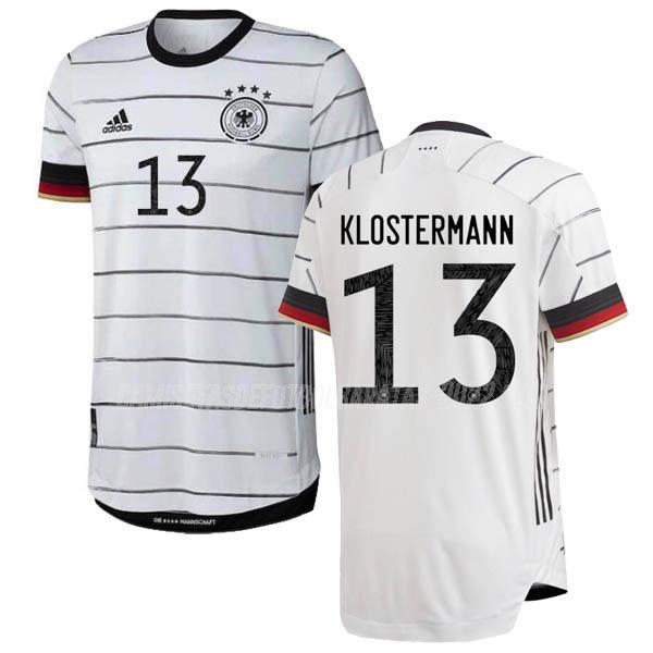 klostermann camiseta de la 1ª equipación alemania 2020-2021