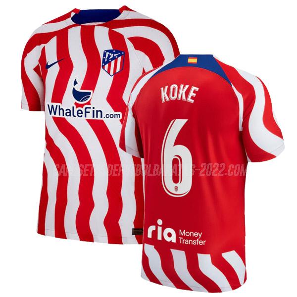 koke camiseta 1ª equipación atlético de madrid 2022-23