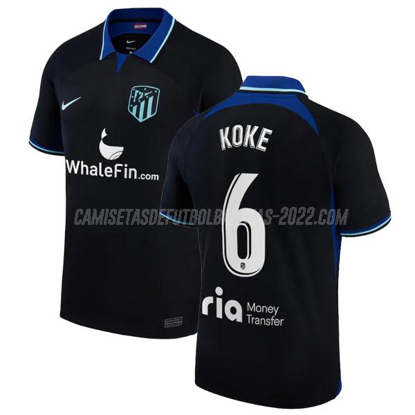 koke camiseta 2ª equipación atlético de madrid 2022-23
