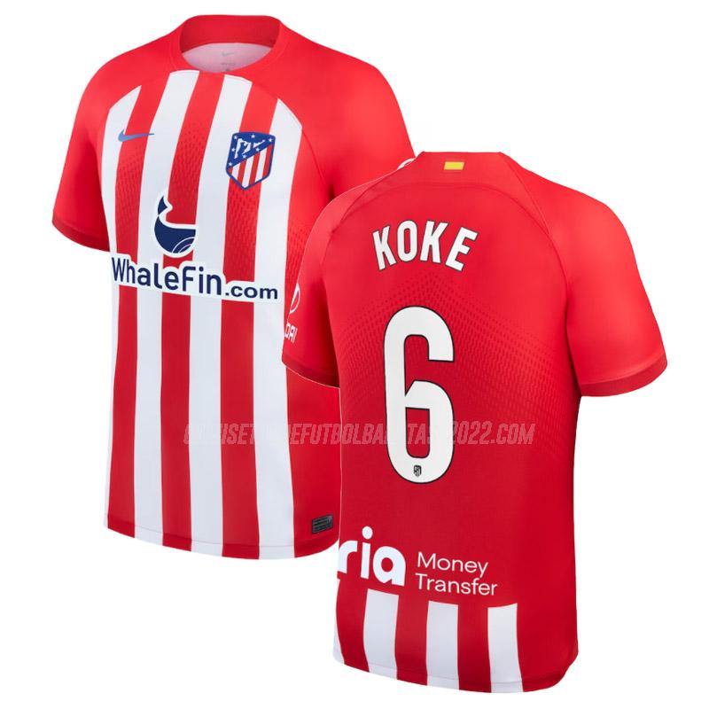 koke camiseta de la 1ª equipación atlético de madrid 2023-24