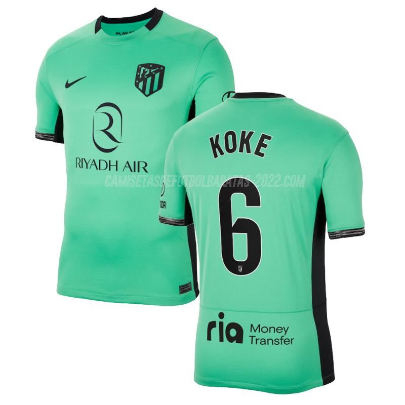 koke camiseta de la 3ª equipación atlético de madrid 2023-24