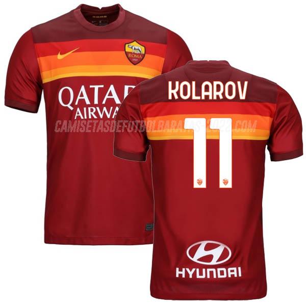 kolarov camiseta de la 1ª equipación roma 2020-21