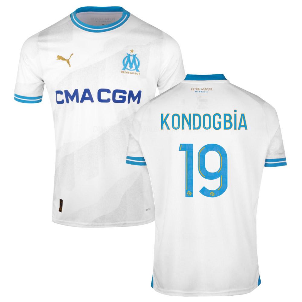 kondogbia camiseta de la 1ª equipación marseille 2023-24